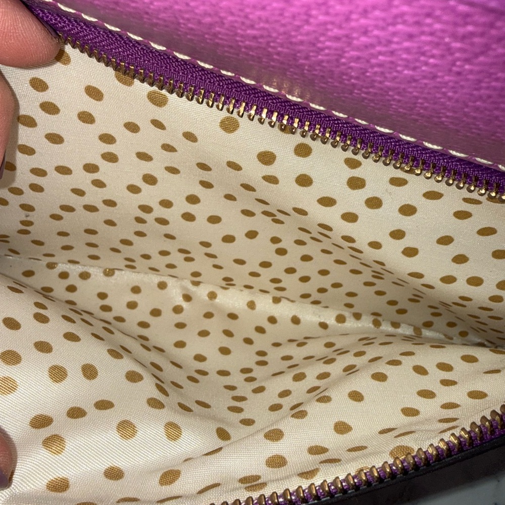 Kate Spade Hot Pink MAEDA Leather Shoulder Bag - Picture 7 of 7